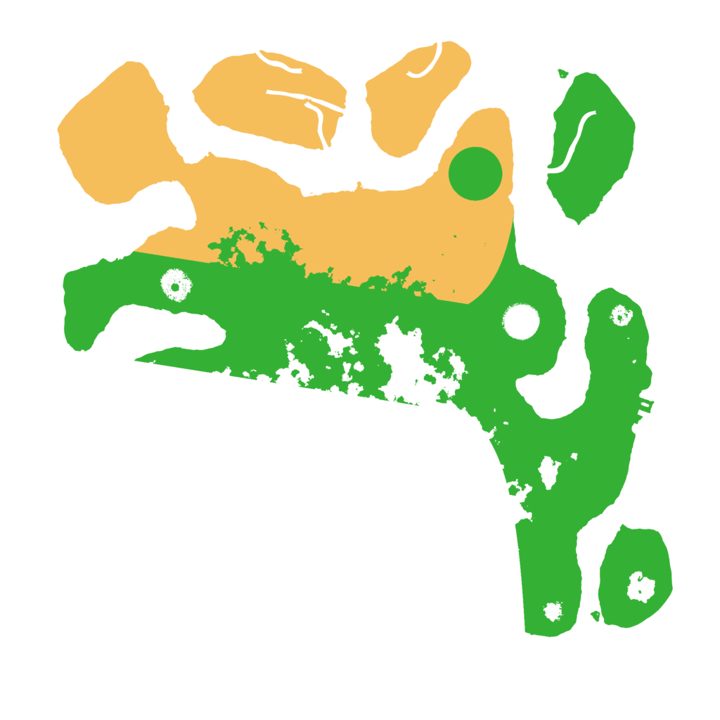 Biome Rust Map: Procedural Map, Size: 3550, Seed: 620683