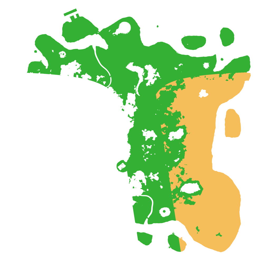 Biome Rust Map: Procedural Map, Size: 4000, Seed: 1977887424