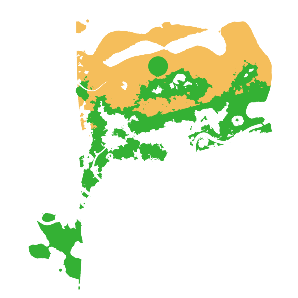 Biome Rust Map: Procedural Map, Size: 4000, Seed: 434788