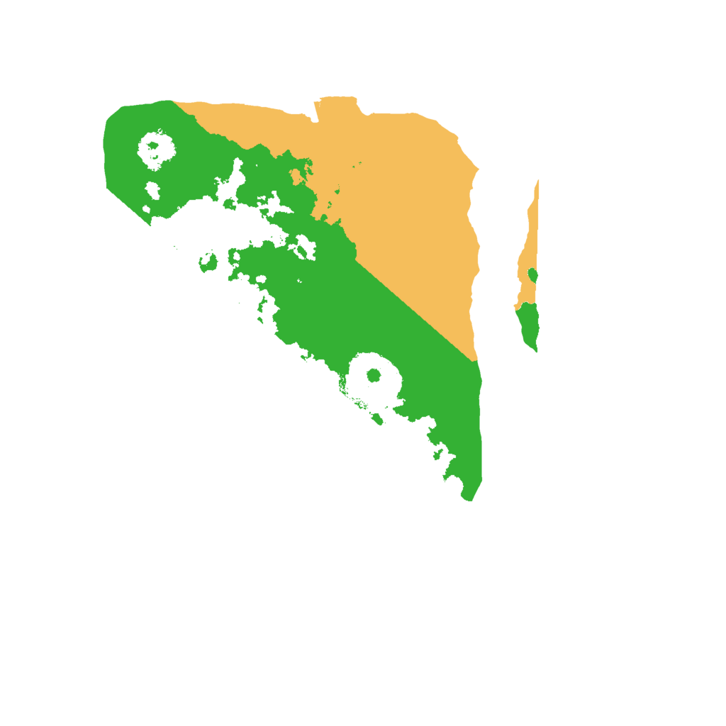 Biome Rust Map: Procedural Map, Size: 2000, Seed: 6000