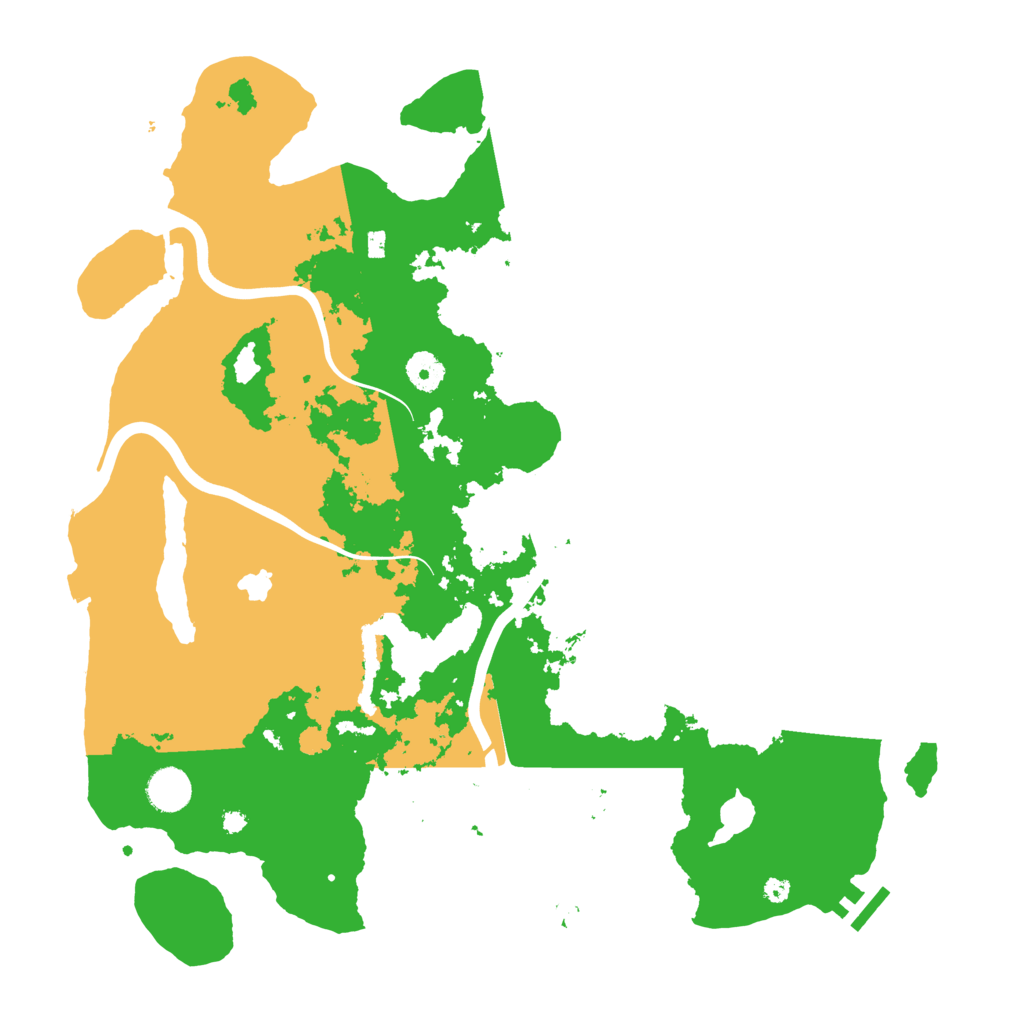 Biome Rust Map: Procedural Map, Size: 4050, Seed: 794802247