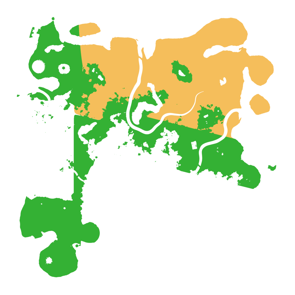 Biome Rust Map: Procedural Map, Size: 4000, Seed: 138978