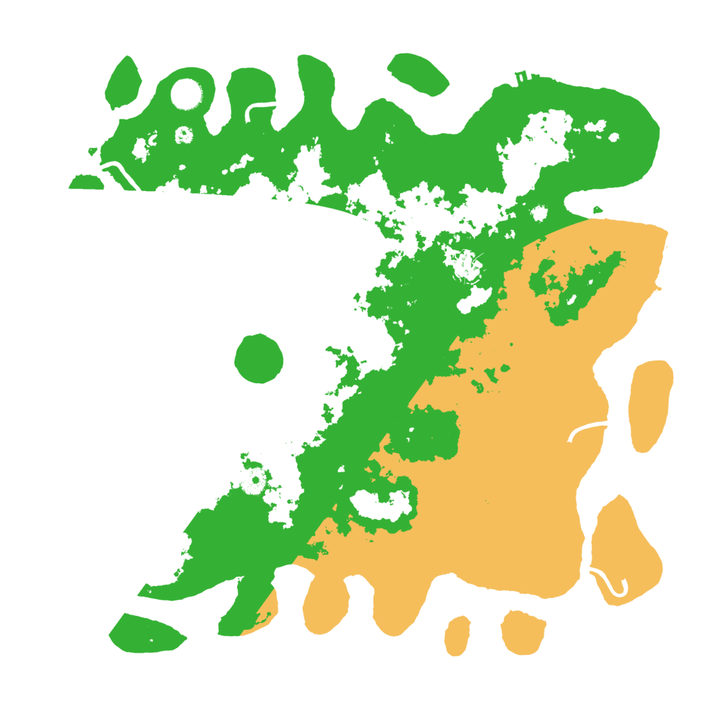 Biome Rust Map: Procedural Map, Size: 4000, Seed: 568957