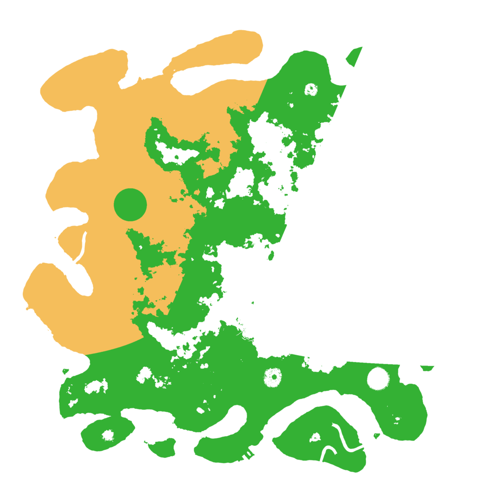 Biome Rust Map: Procedural Map, Size: 4000, Seed: 492291