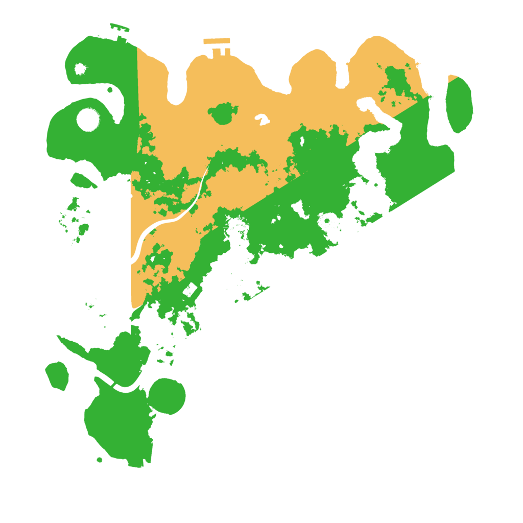 Biome Rust Map: Procedural Map, Size: 4000, Seed: 184354