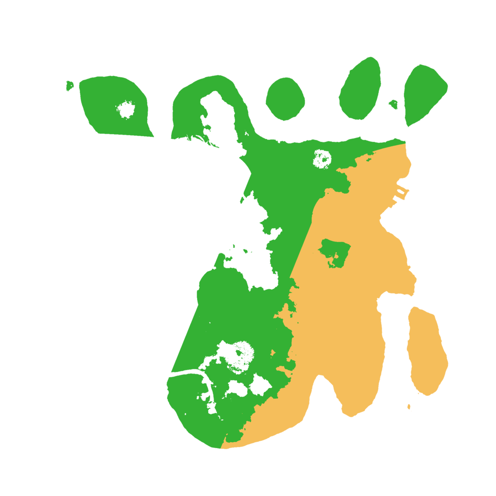 Biome Rust Map: Procedural Map, Size: 2700, Seed: 12345