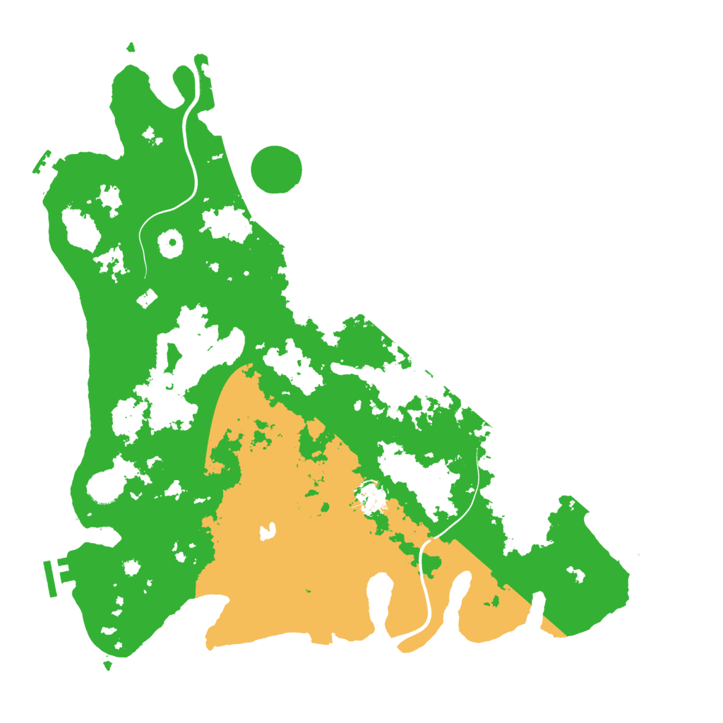 Biome Rust Map: Procedural Map, Size: 4000, Seed: 221644