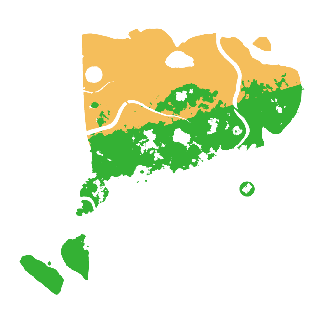 Biome Rust Map: Procedural Map, Size: 3500, Seed: 2090778788