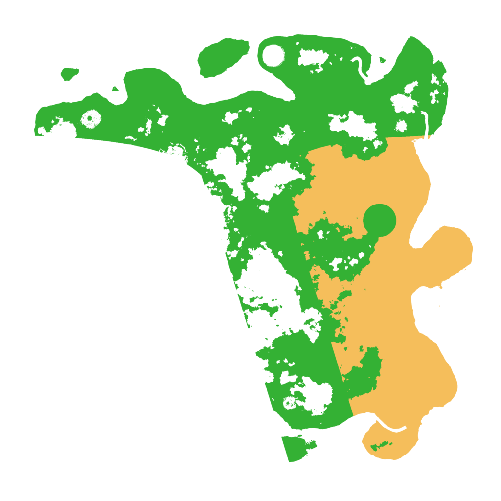 Biome Rust Map: Procedural Map, Size: 4000, Seed: 52485258