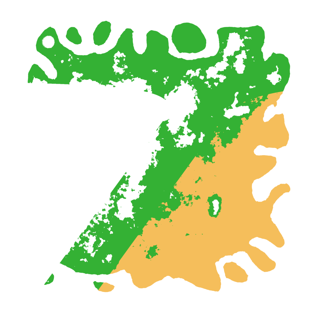 Biome Rust Map: Barren, Size: 4500, Seed: 1333751