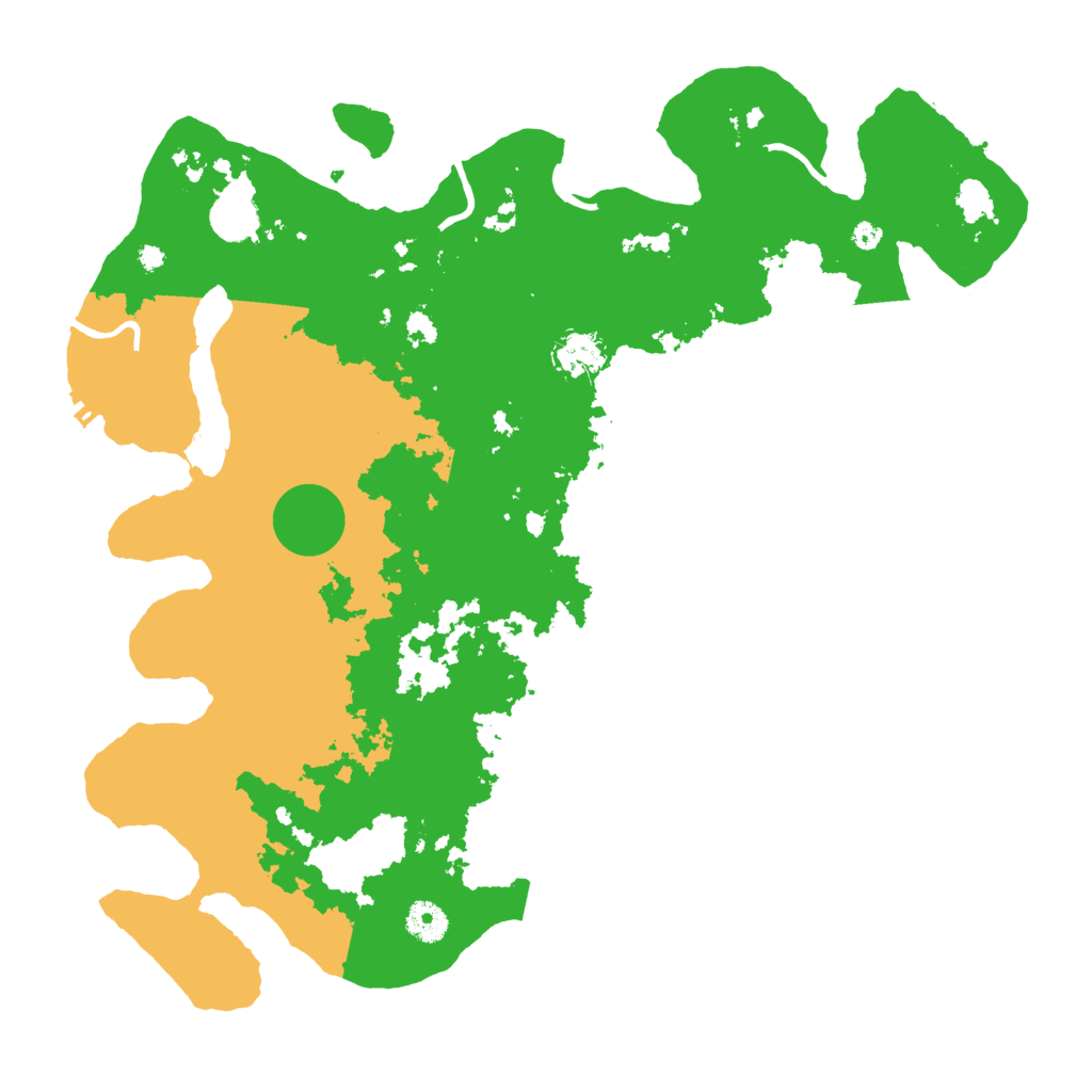 Biome Rust Map: Procedural Map, Size: 4000, Seed: 147211