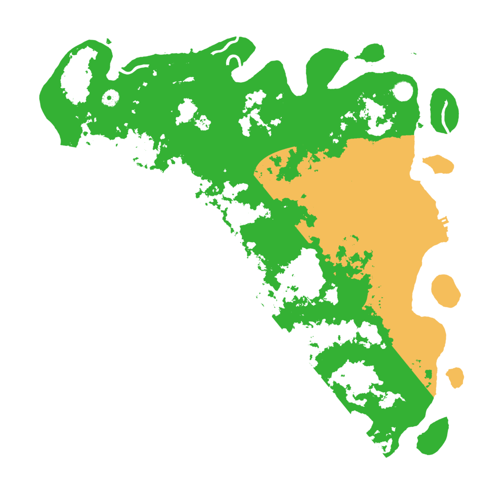 Biome Rust Map: Procedural Map, Size: 4500, Seed: 6136264