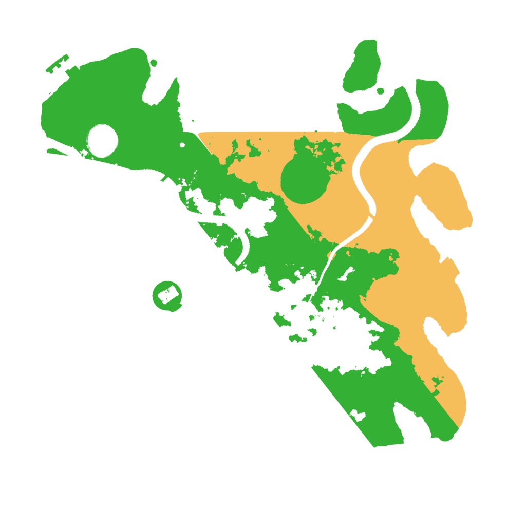 Biome Rust Map: Procedural Map, Size: 3000, Seed: 62303384