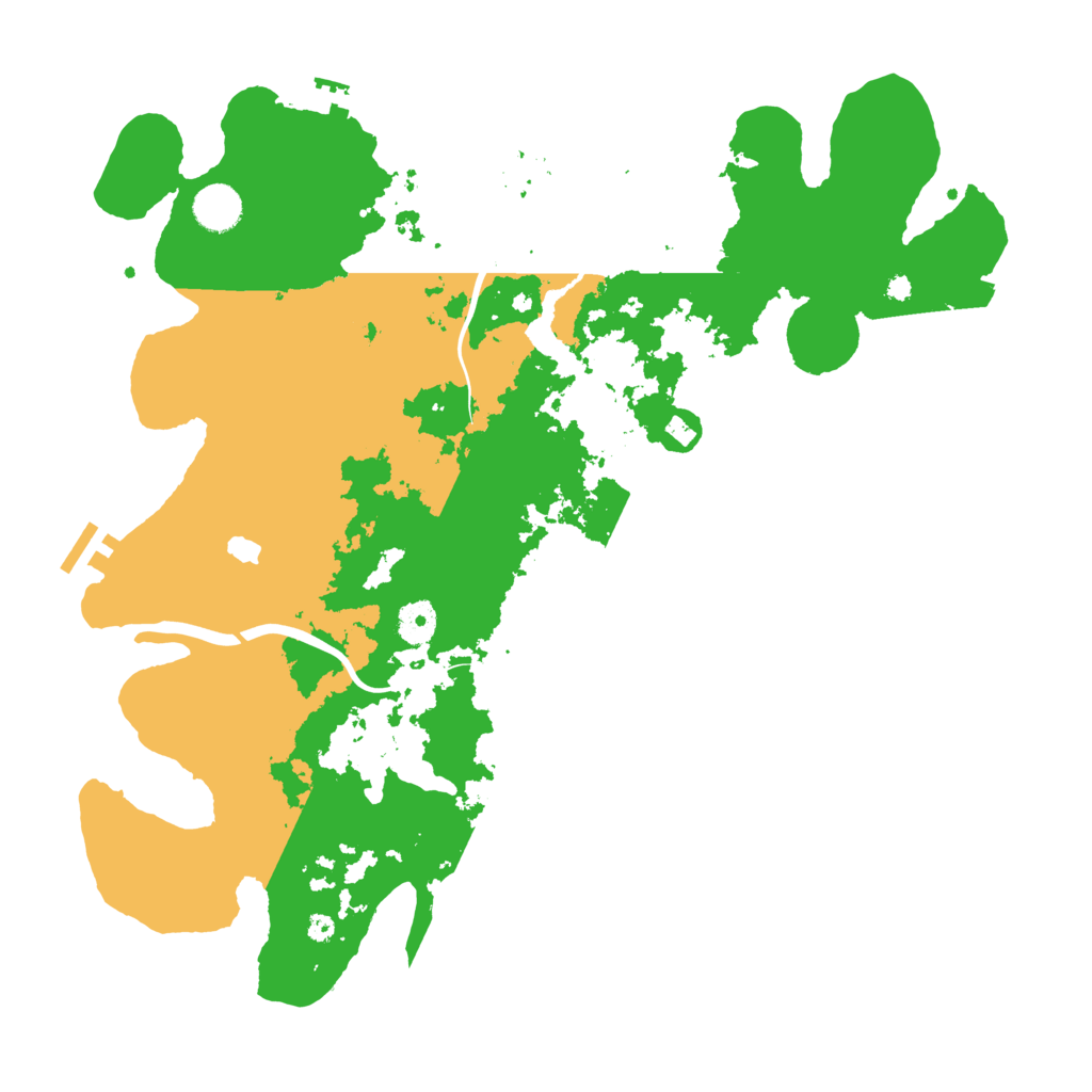 Biome Rust Map: Procedural Map, Size: 4000, Seed: 825
