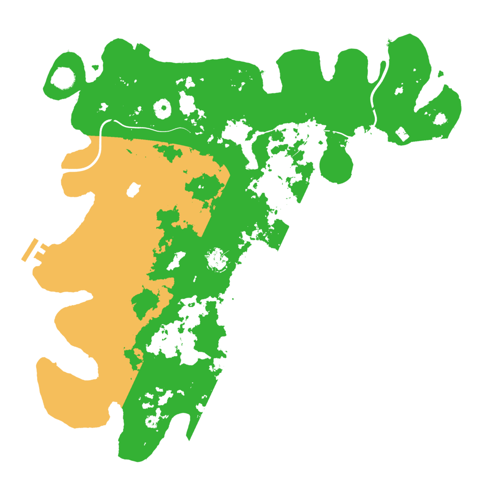 Biome Rust Map: Procedural Map, Size: 4000, Seed: 825