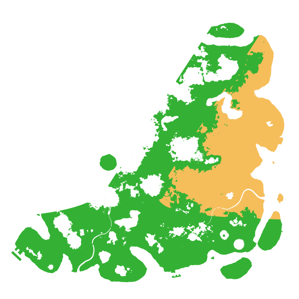 Biome Rust Map: Procedural Map, Size: 5000, Seed: 10092019