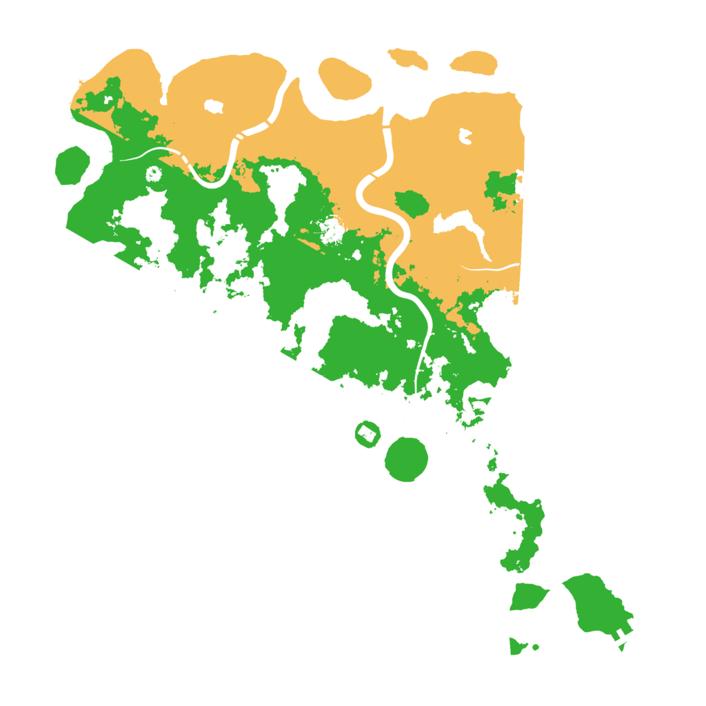 Biome Rust Map: Procedural Map, Size: 4500, Seed: 3637038
