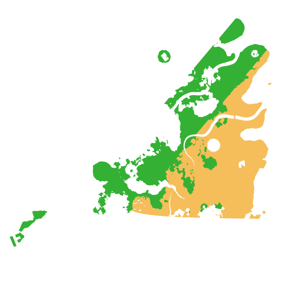 Biome Rust Map: Procedural Map, Size: 4000, Seed: 12364