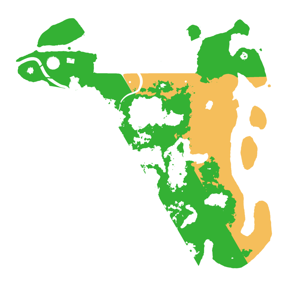 Biome Rust Map: Procedural Map, Size: 4000, Seed: 615439693