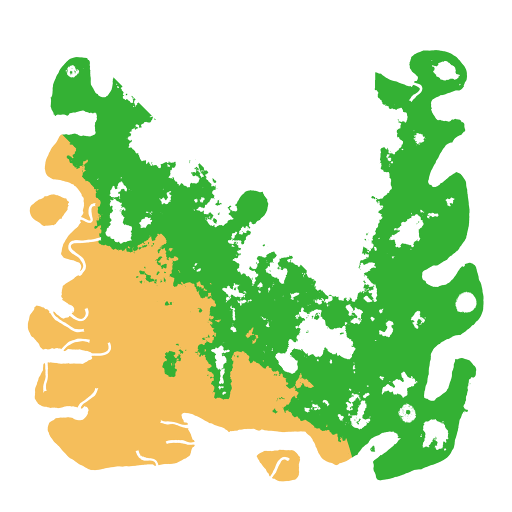 Biome Rust Map: Procedural Map, Size: 4500, Seed: 4284762