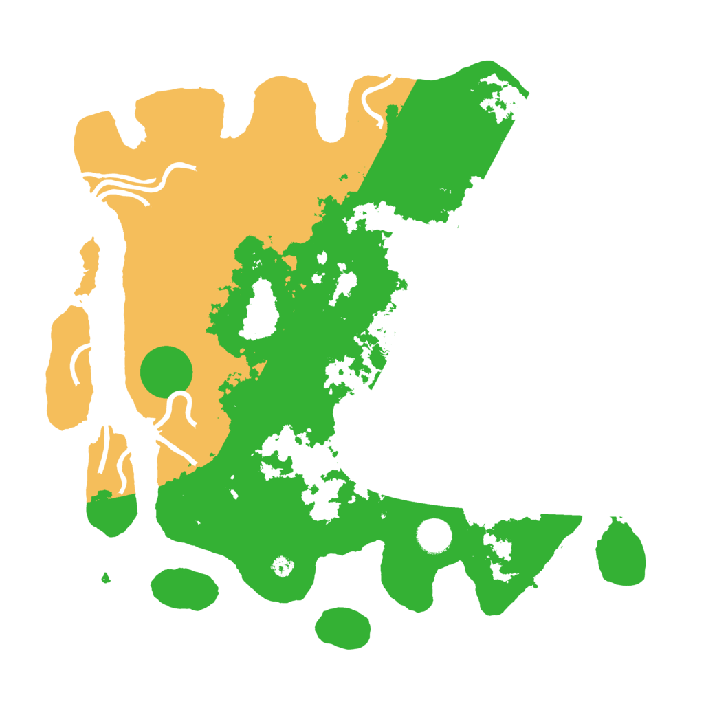 Biome Rust Map: Procedural Map, Size: 3550, Seed: 638766