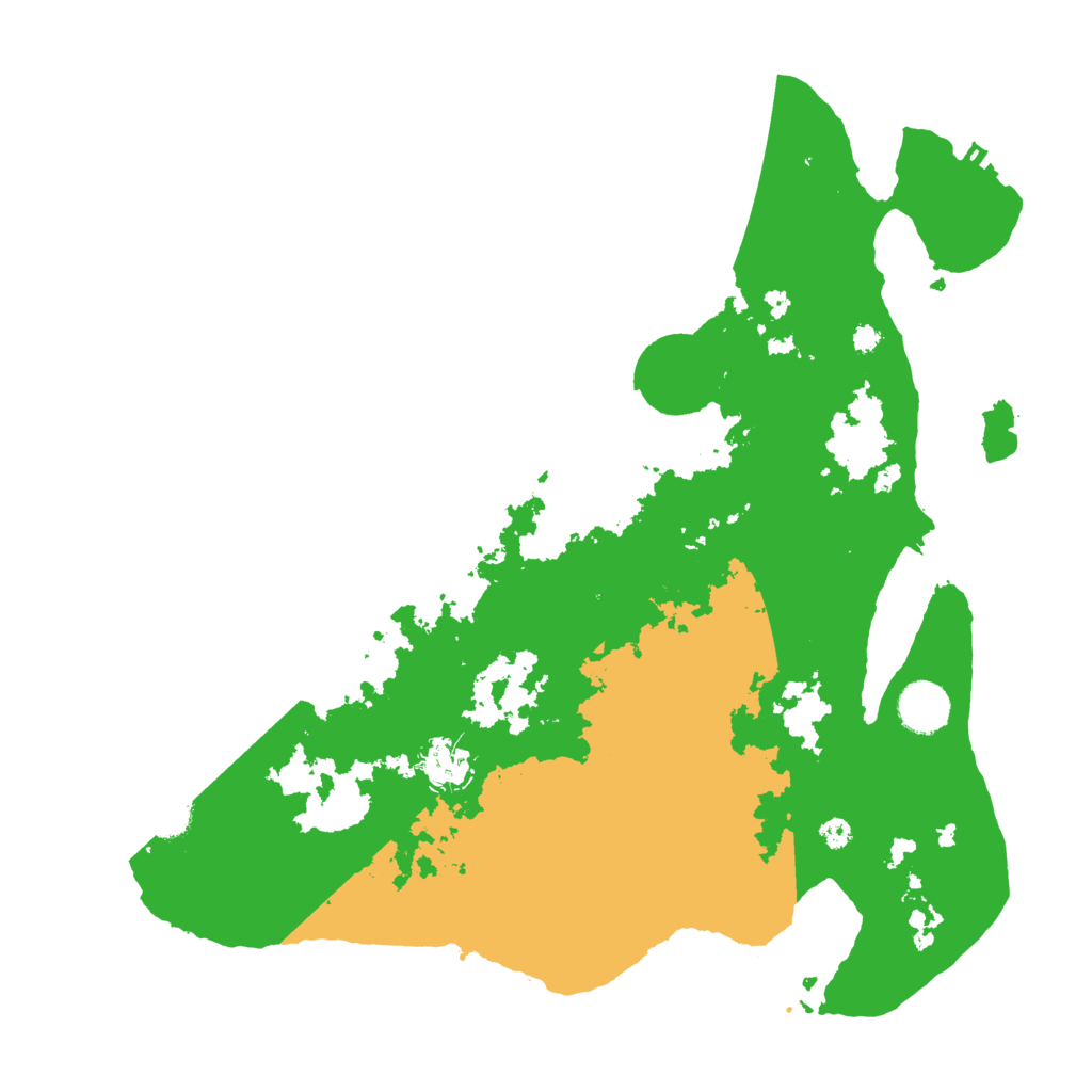 Biome Rust Map: Procedural Map, Size: 3700, Seed: 212260539