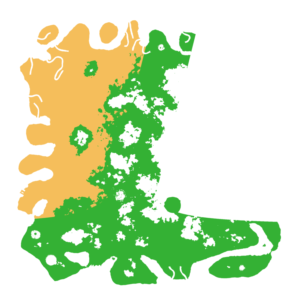 Biome Rust Map: Procedural Map, Size: 5000, Seed: 29