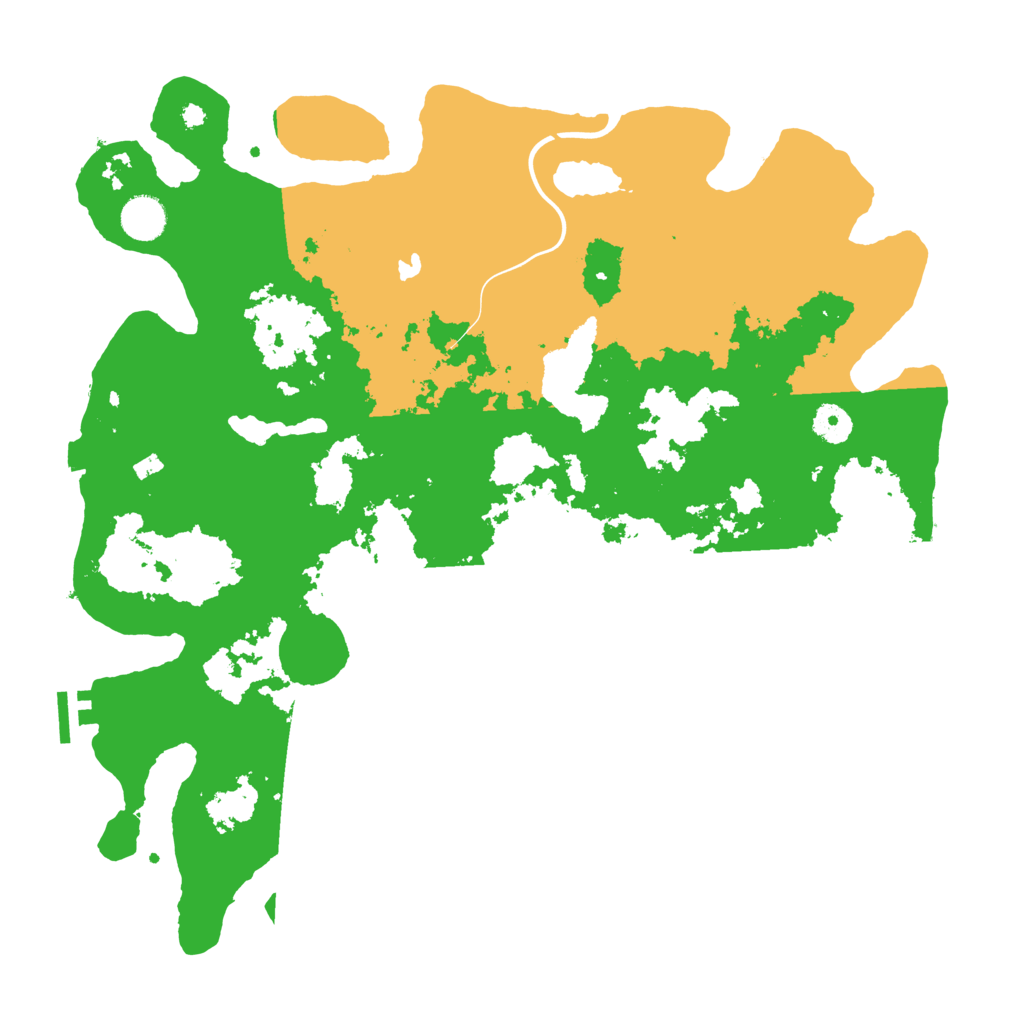 Biome Rust Map: Procedural Map, Size: 4000, Seed: 987654321