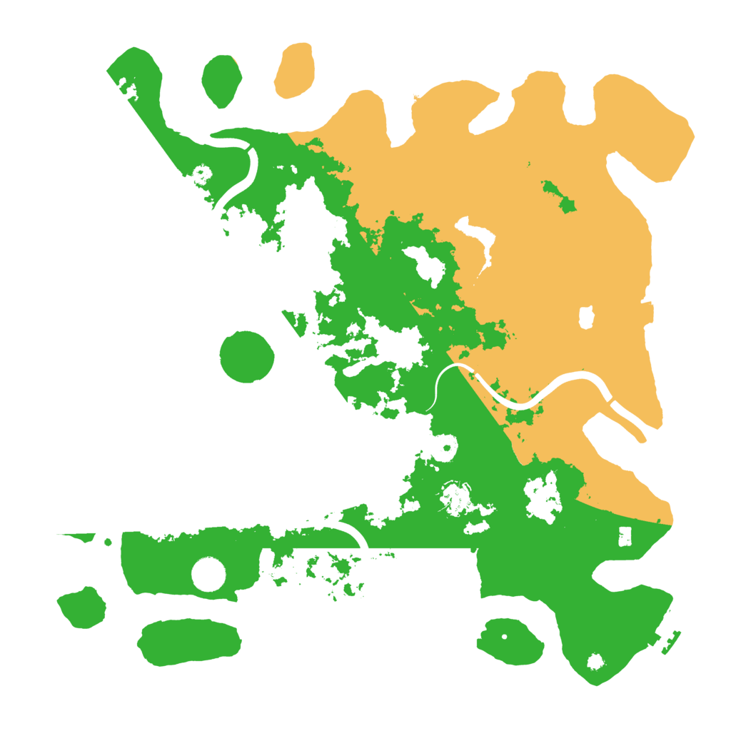 Biome Rust Map: Procedural Map, Size: 4000, Seed: 740568