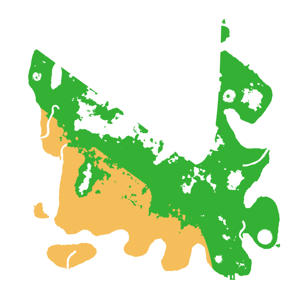 Biome Rust Map: Procedural Map, Size: 3550, Seed: 875235