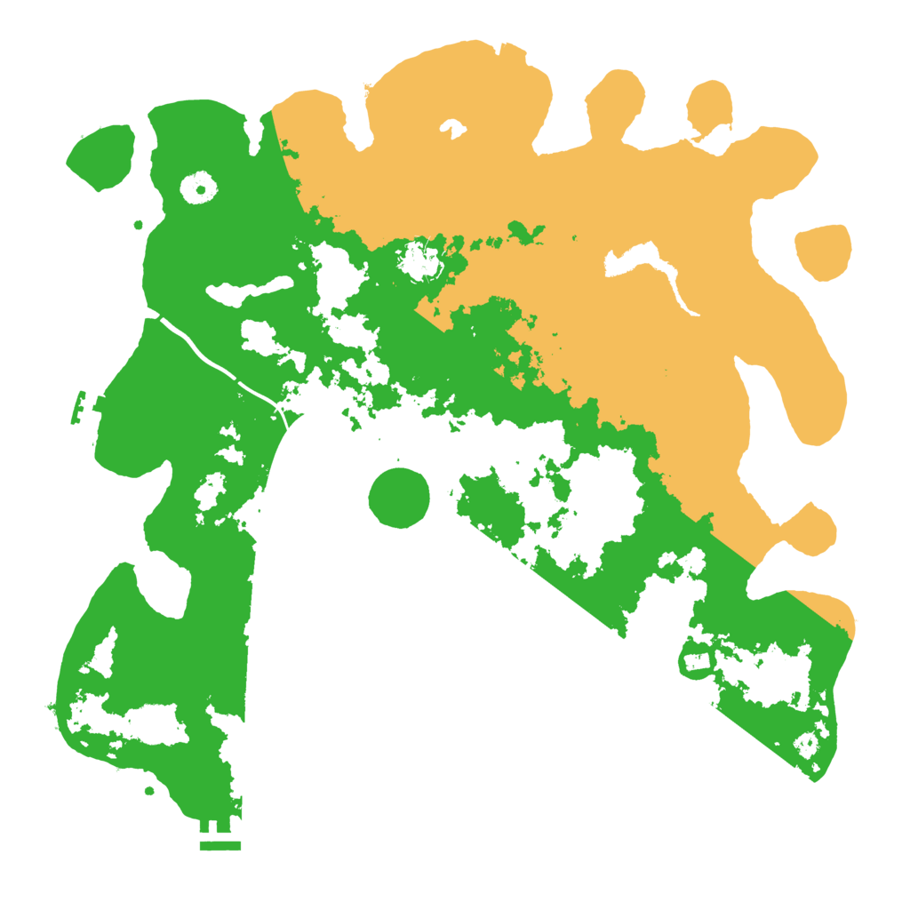 Biome Rust Map: Procedural Map, Size: 4000, Seed: 345031