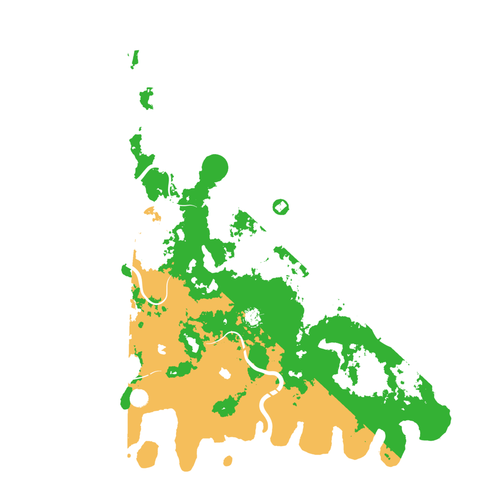 Biome Rust Map: Procedural Map, Size: 5000, Seed: 7980071