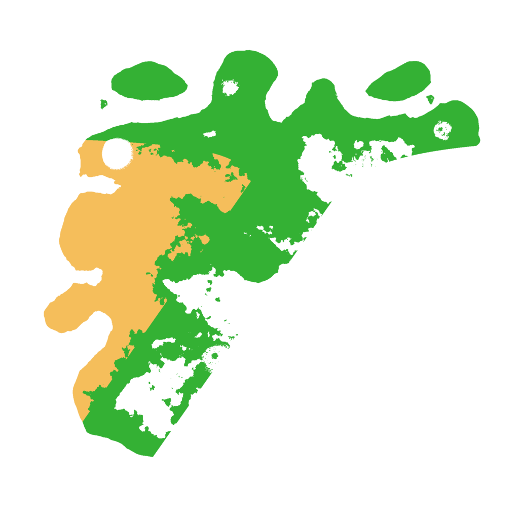 Biome Rust Map: Procedural Map, Size: 3000, Seed: 1383848749