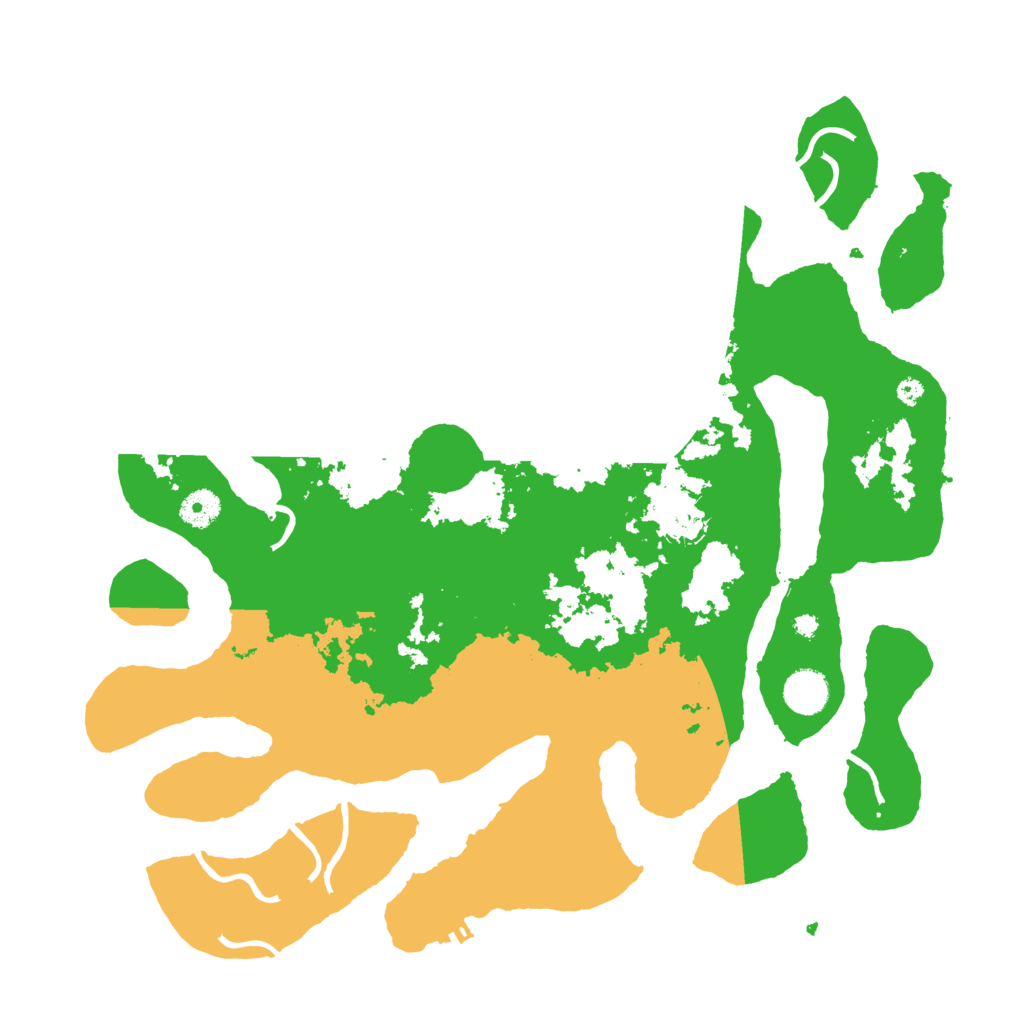 Biome Rust Map: Procedural Map, Size: 4000, Seed: 939537