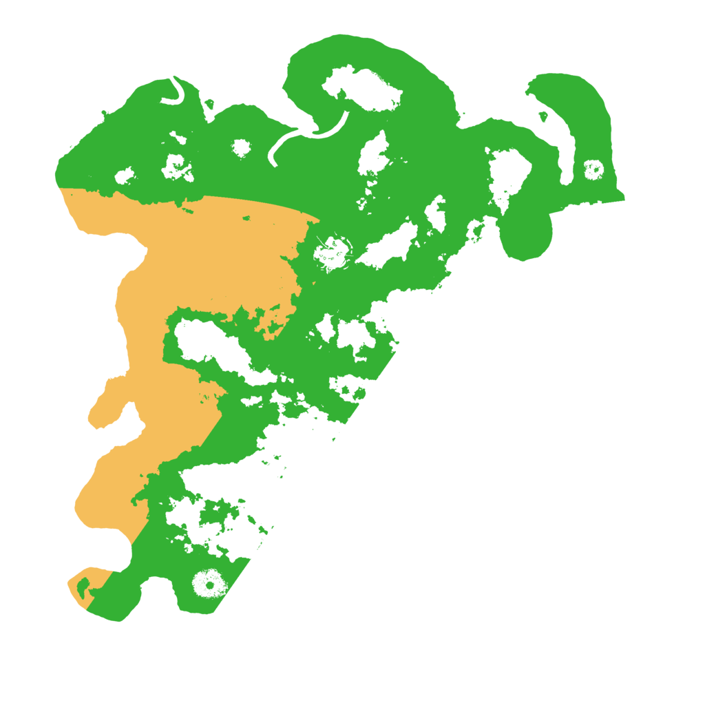 Biome Rust Map: Procedural Map, Size: 3550, Seed: 754936