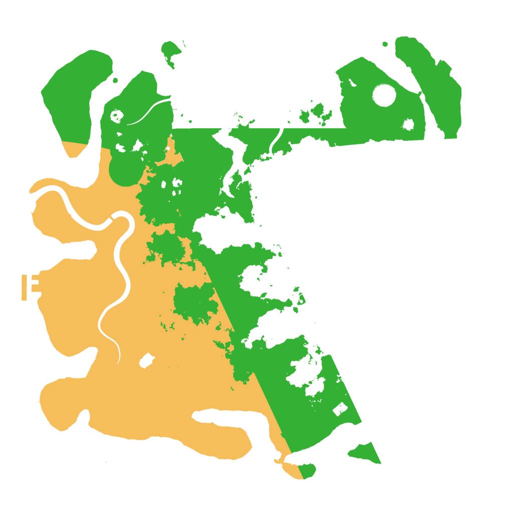 Biome Rust Map: Procedural Map, Size: 4000, Seed: 168