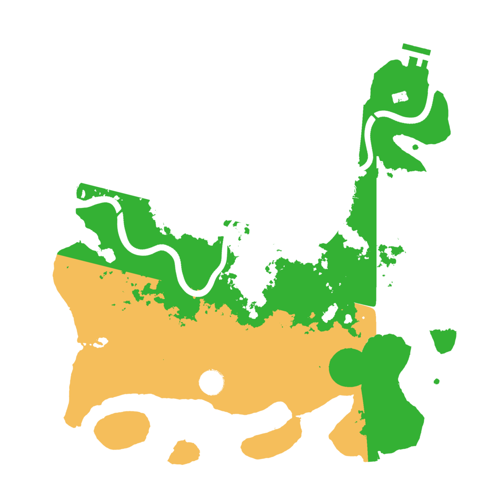 Biome Rust Map: Procedural Map, Size: 3550, Seed: 767946