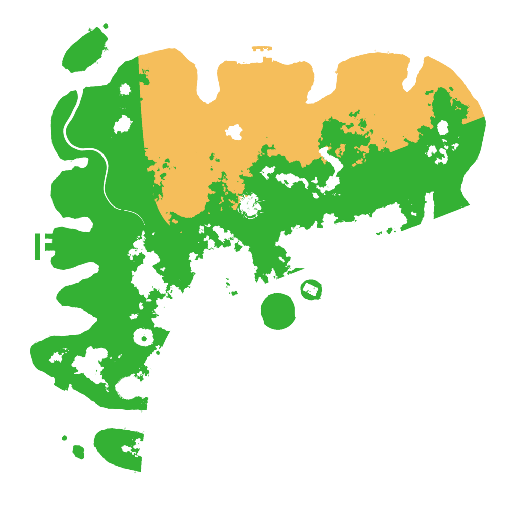 Biome Rust Map: Procedural Map, Size: 4000, Seed: 943993