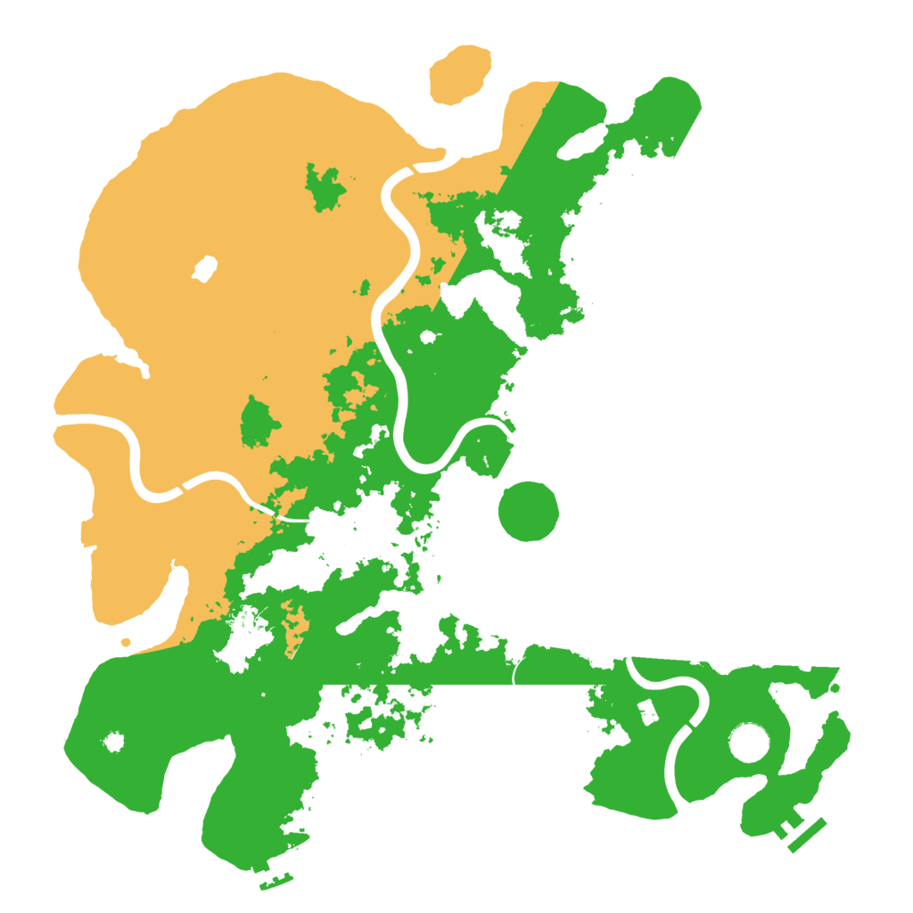 Biome Rust Map: Procedural Map, Size: 4050, Seed: 1918168684