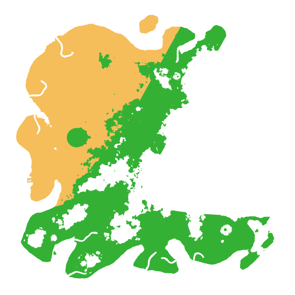 Biome Rust Map: Procedural Map, Size: 4050, Seed: 1918168684