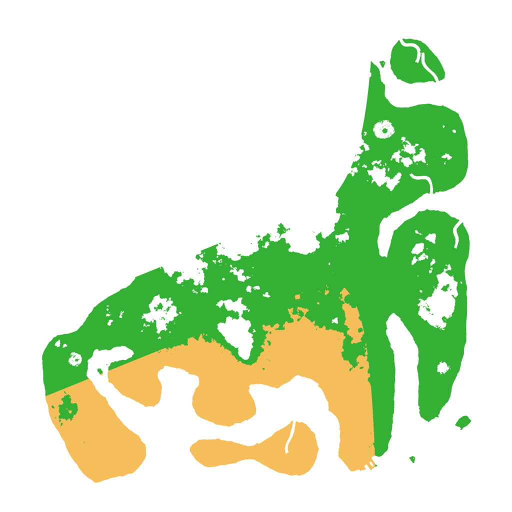 Biome Rust Map: Procedural Map, Size: 4000, Seed: 63043