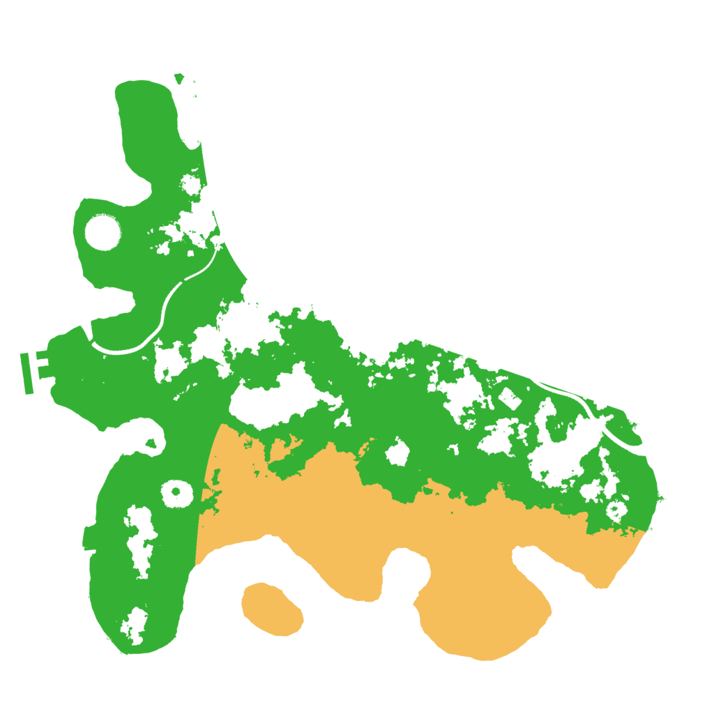 Biome Rust Map: Procedural Map, Size: 3500, Seed: 21123037