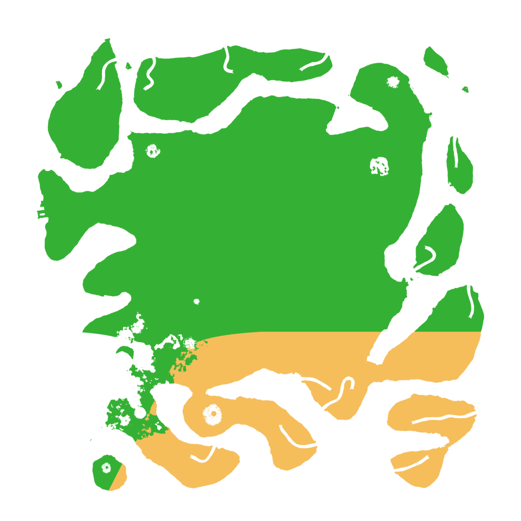 Biome Rust Map: Procedural Map, Size: 4000, Seed: 15198401