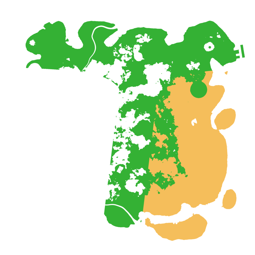 Biome Rust Map: Procedural Map, Size: 4000, Seed: 59321