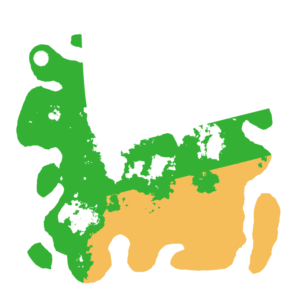 Biome Rust Map: Barren, Size: 3556, Seed: 1