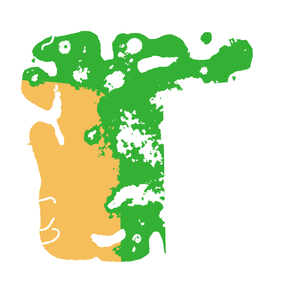 Biome Rust Map: Procedural Map, Size: 3500, Seed: 984128258