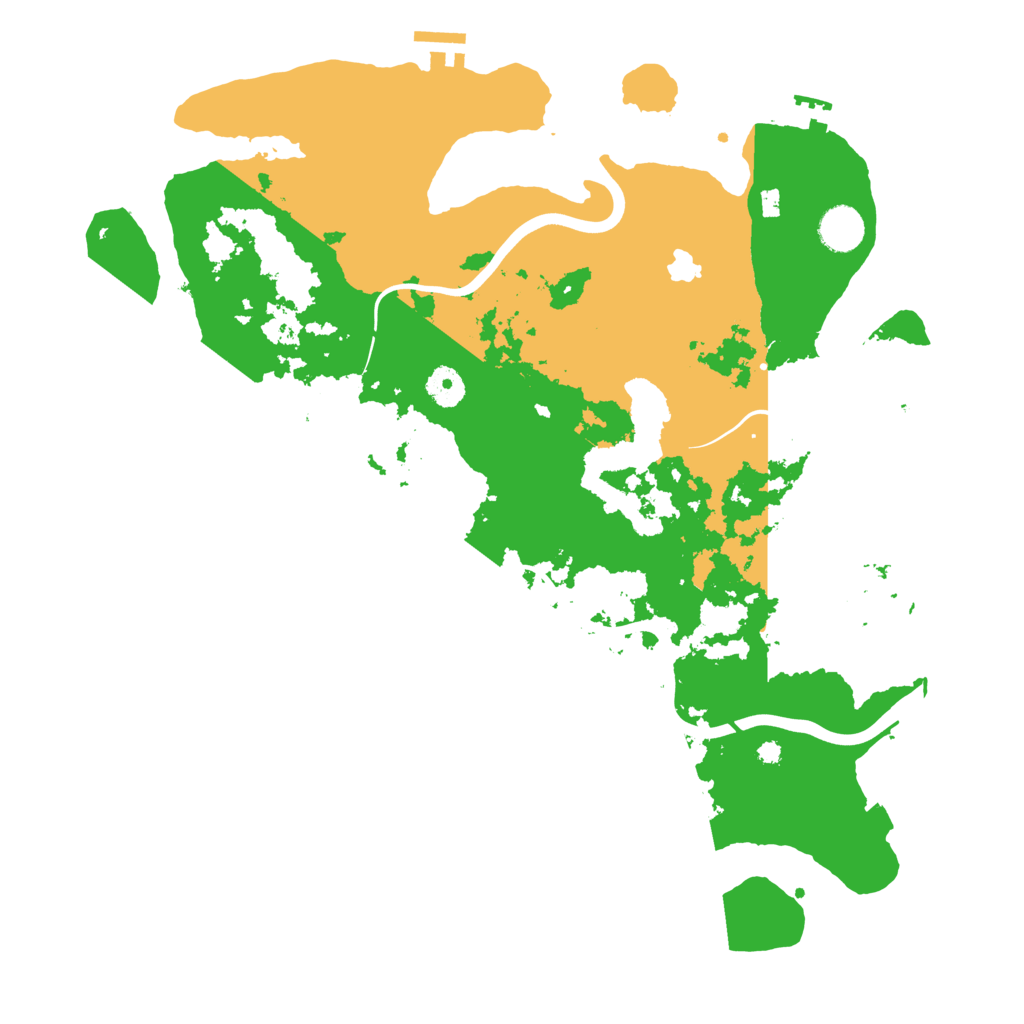 Biome Rust Map: Procedural Map, Size: 4000, Seed: 836193011