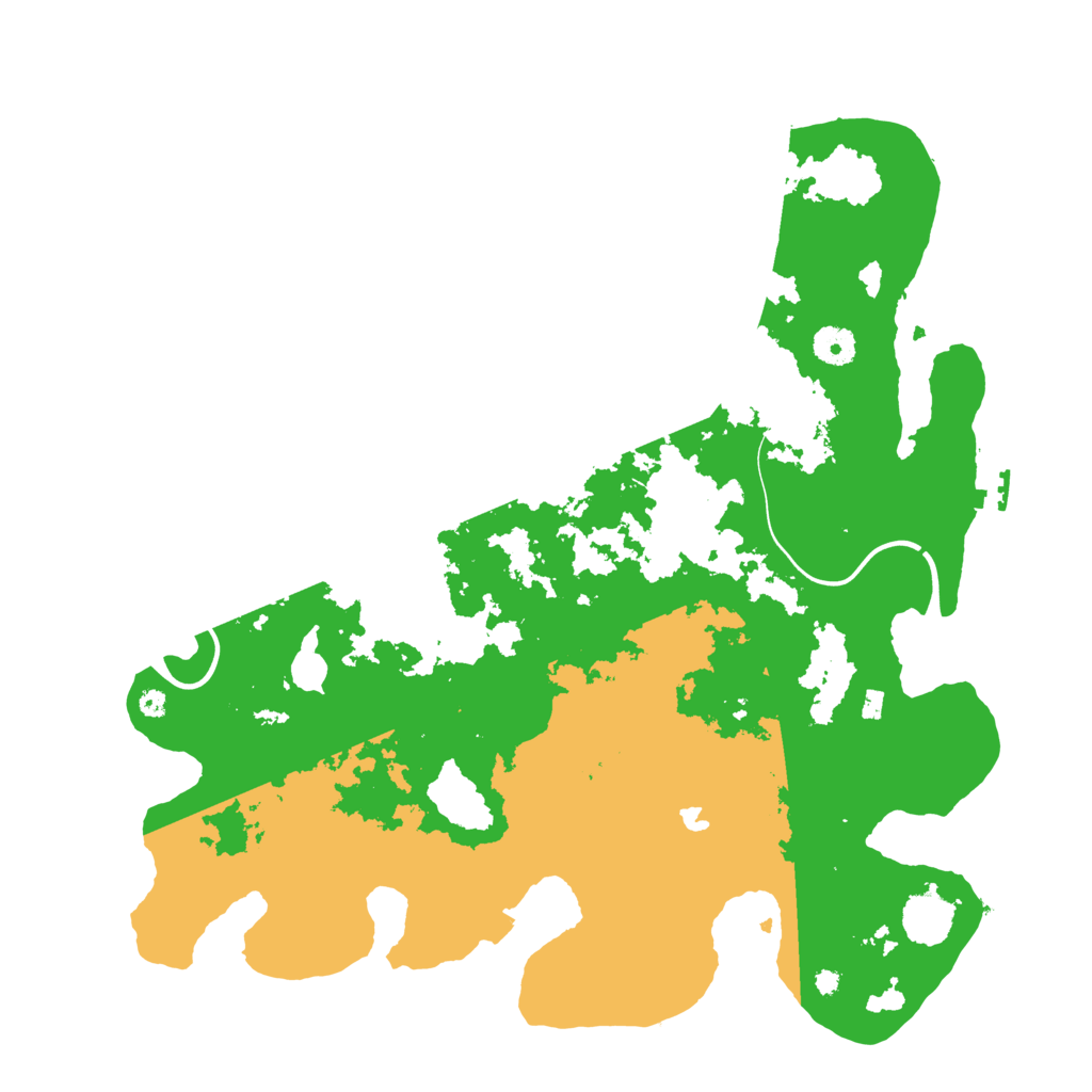 Biome Rust Map: Procedural Map, Size: 4000, Seed: 672710