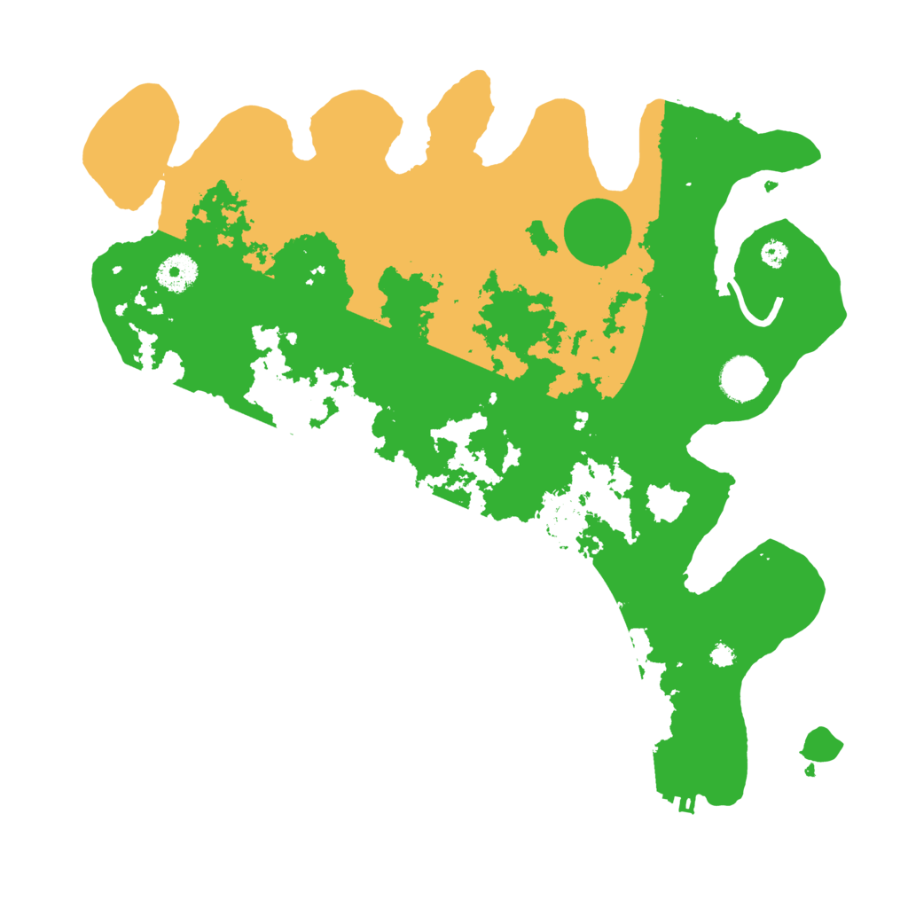 Biome Rust Map: Procedural Map, Size: 3550, Seed: 16681