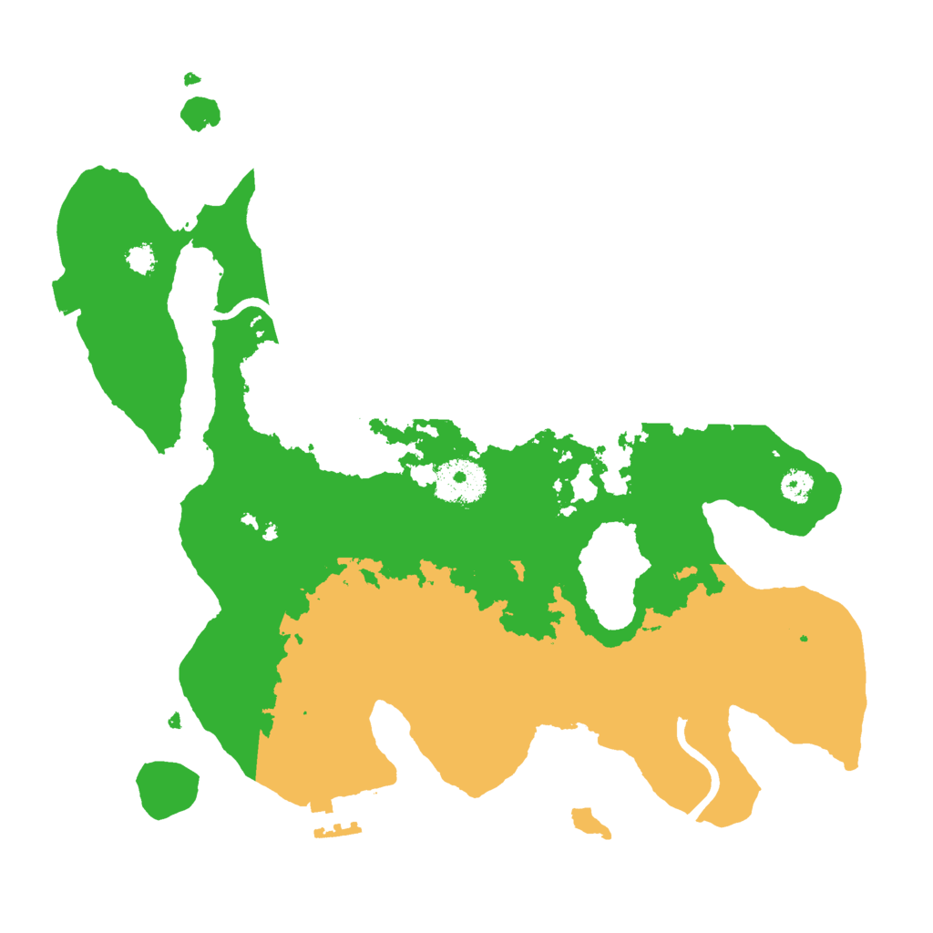 Biome Rust Map: Procedural Map, Size: 3000, Seed: 1907955205